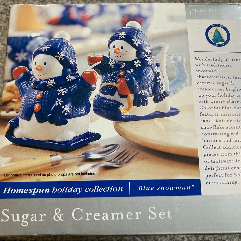 Sugar & Creamer Set